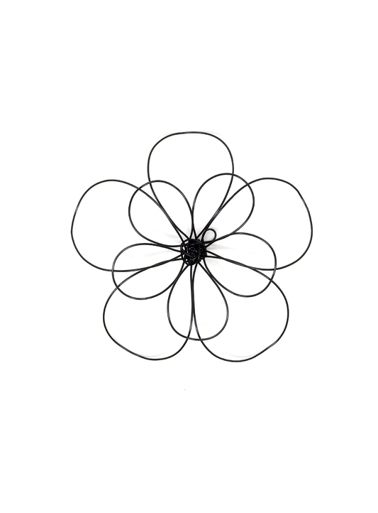 Wall Hanging Double-Layered Round Flower