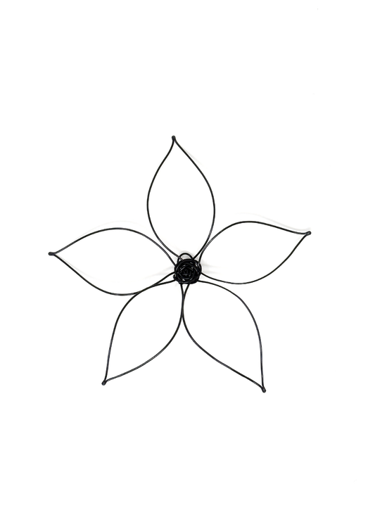 Wall Hanging Single-Layered Pointy Flower