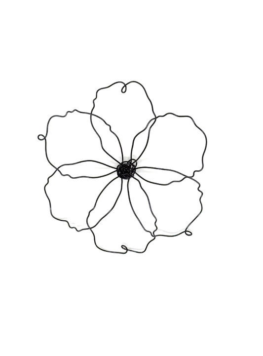 Wall Hanging Double-Layered Jiggly Flower