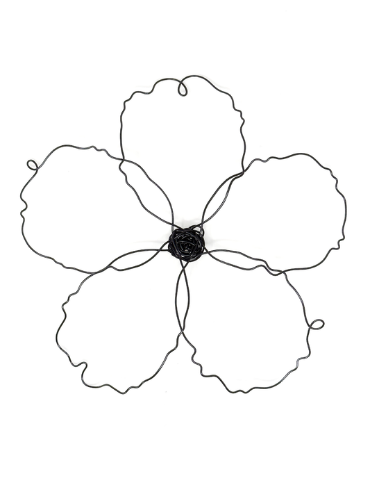 Wall Hanging Single-Layered Jiggly Flower